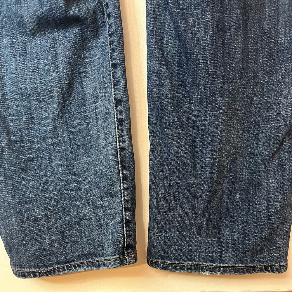 Men’s Lucky Brand 221 Straight Jeans 40x32 (Measured 42x31) Dark Wash - Picture 7 of 10